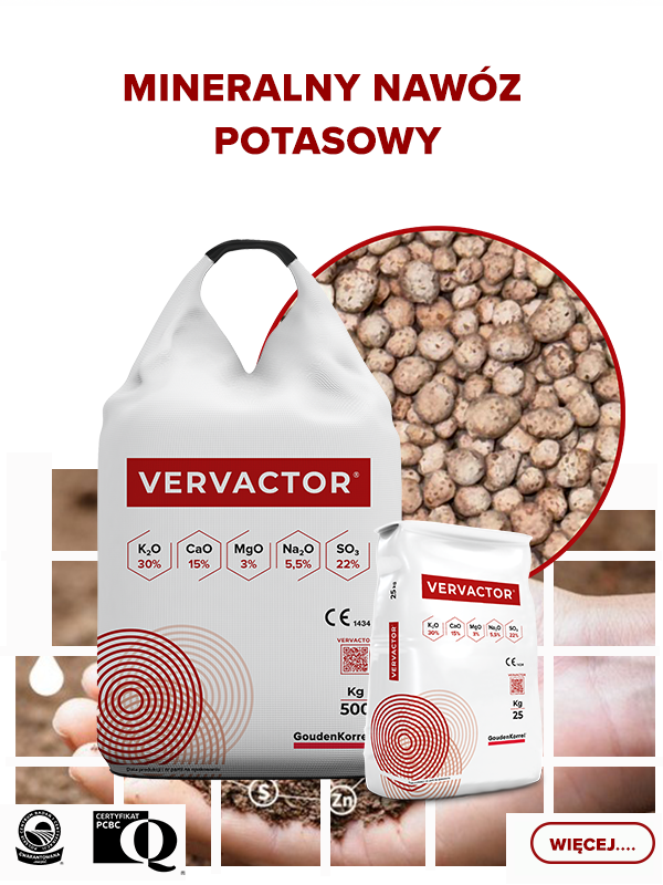 Mineralny nawóz potasowy Vervactor